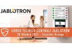 Jablotron programmazione centrali: iscriviti al corso a ORNAGO